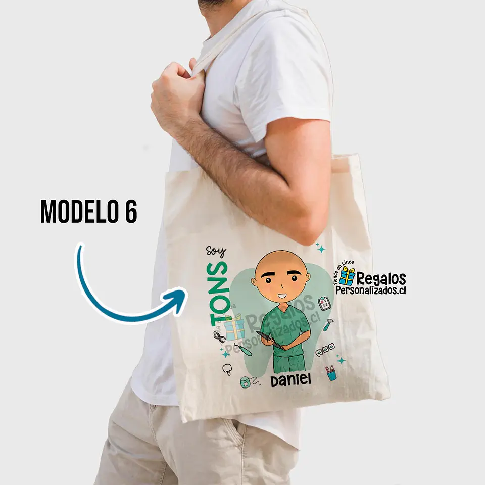 Bolsa diseño TONS varón 9