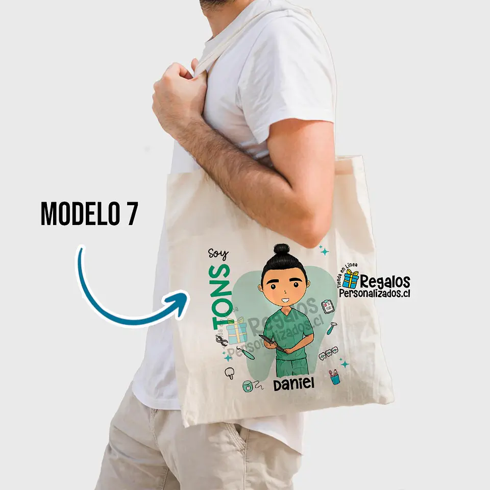 Bolsa diseño TONS varón 10