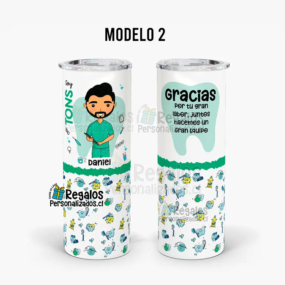 Vaso térmico skinny TONS Varón 5