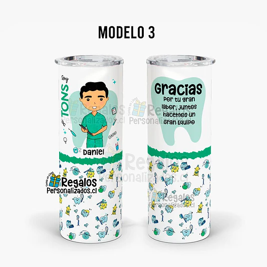 Vaso térmico skinny TONS Varón 6