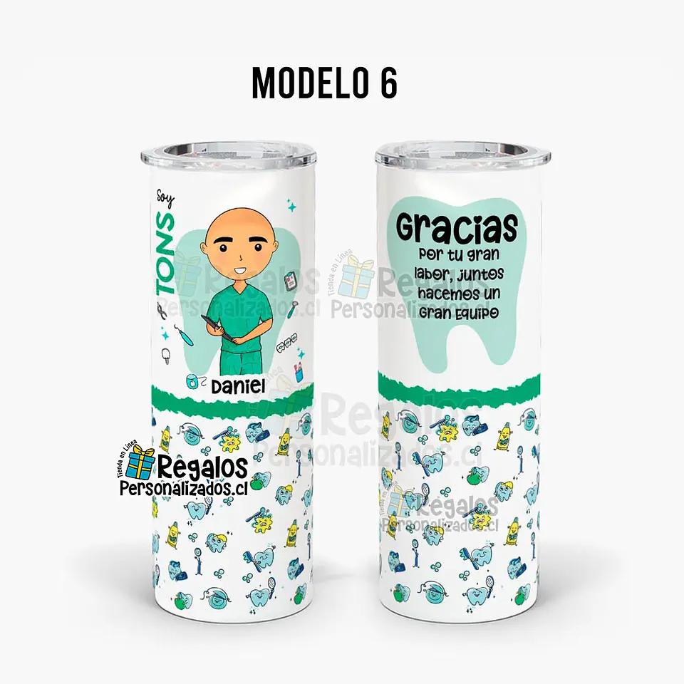 Vaso térmico skinny TONS Varón 9