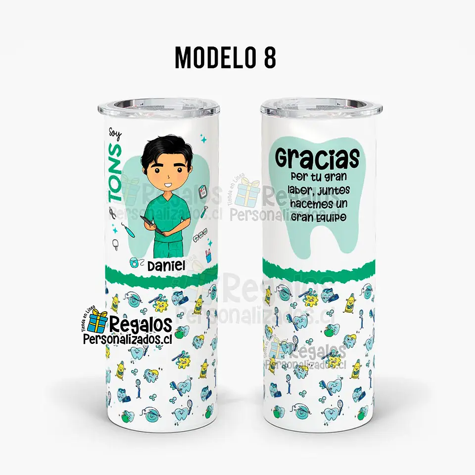 Vaso térmico skinny TONS Varón 11