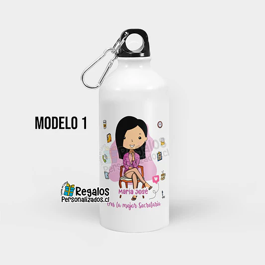 Botella diseño Secretaria 2
