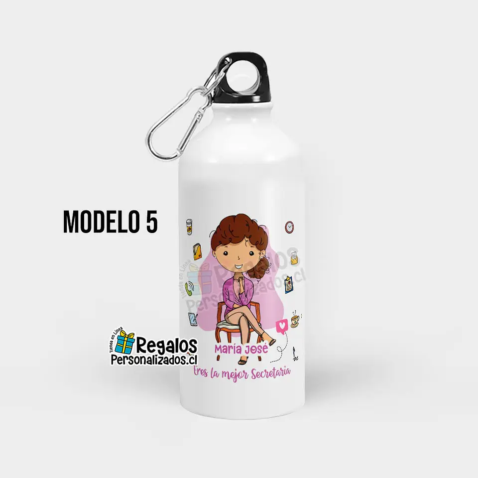 Botella diseño Secretaria 6