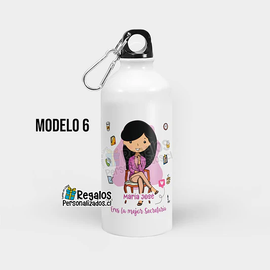 Botella diseño Secretaria 7