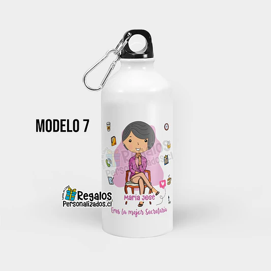 Botella diseño Secretaria 8
