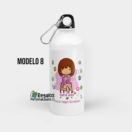 Botella diseño Secretaria 9