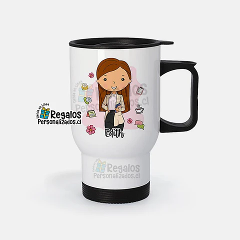 Mug térmico diseño Secretaria