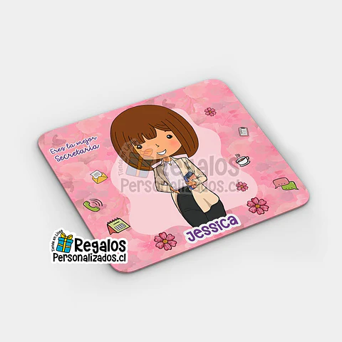 Mouse pad diseño Secretaria