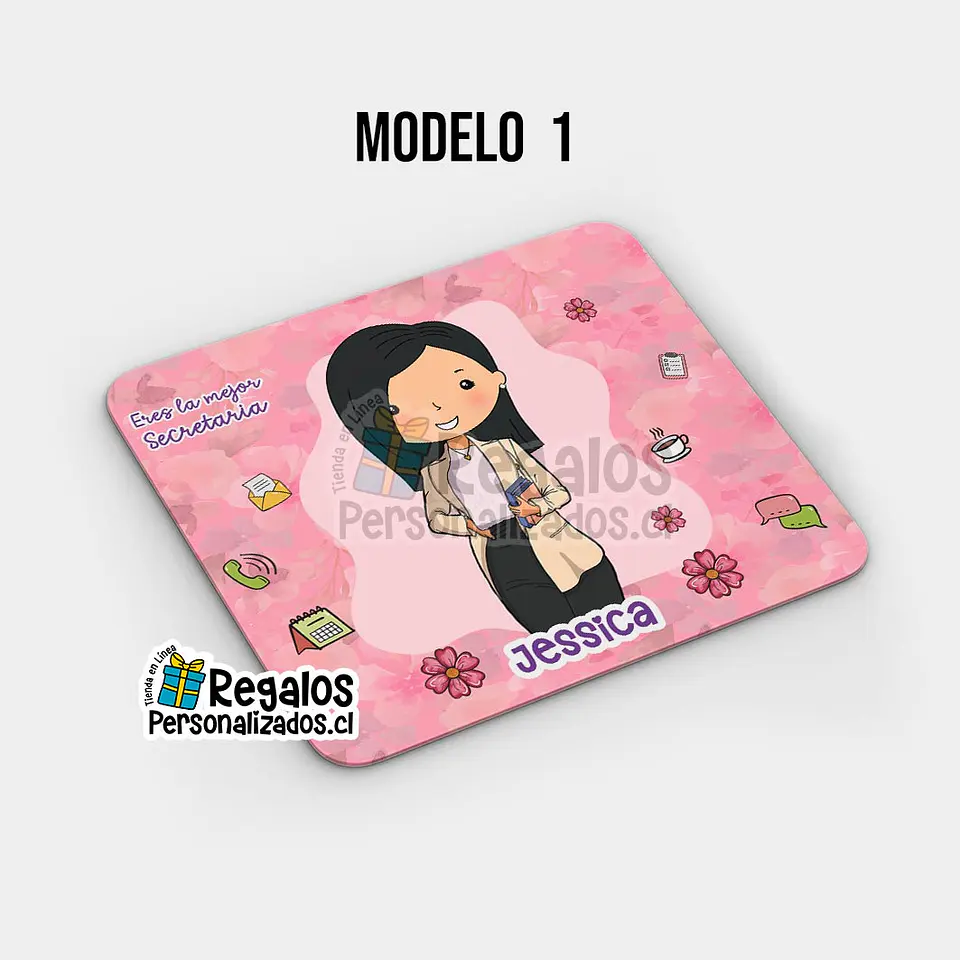 Mouse pad diseño Secretaria 2