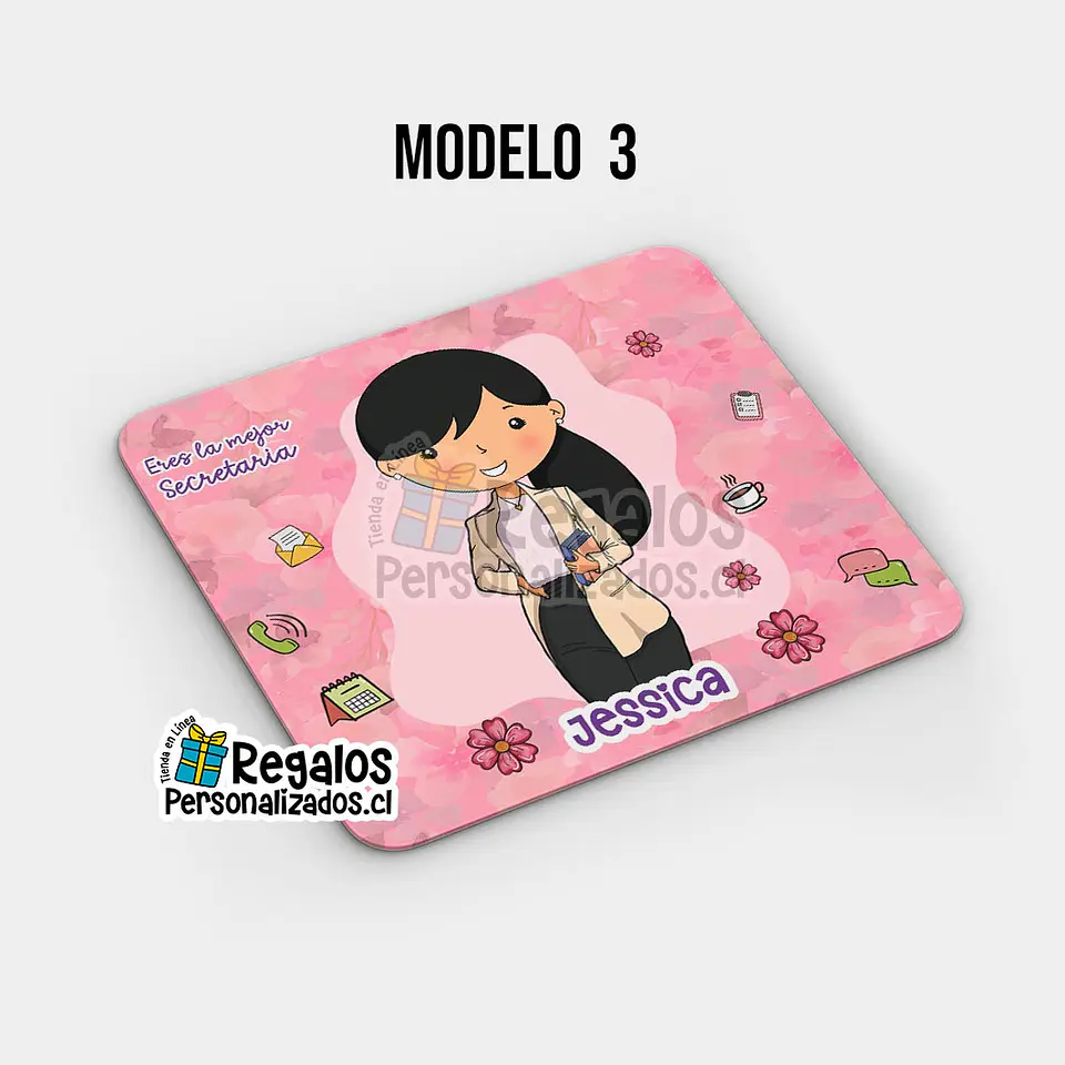 Mouse pad diseño Secretaria 4