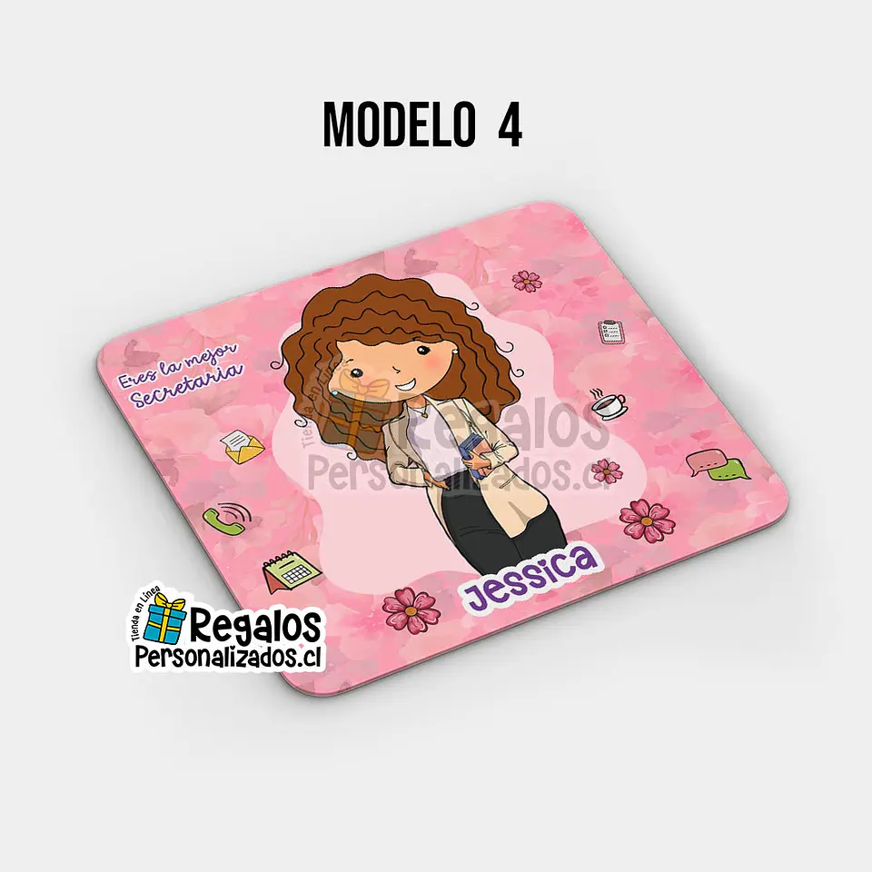 Mouse pad diseño Secretaria 5