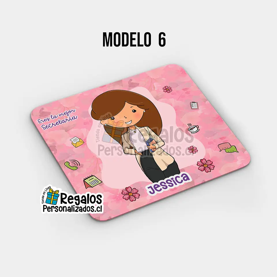 Mouse pad diseño Secretaria 7