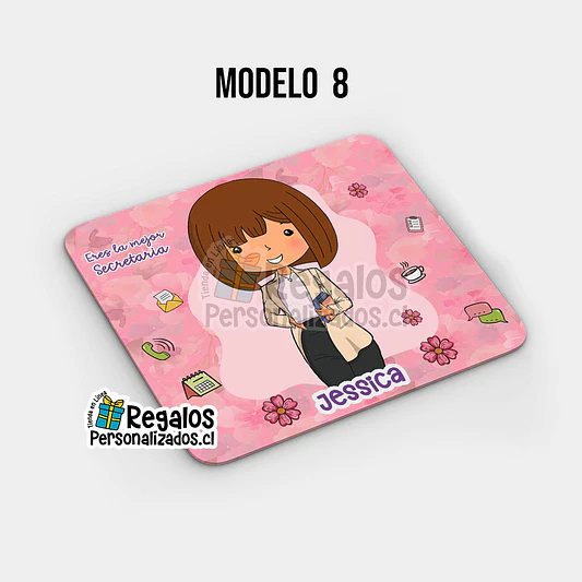 Mouse pad diseño Secretaria 9