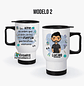 Mug térmico diseño Kinesiólogo - Miniatura 3