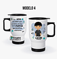 Mug térmico diseño Kinesiólogo - Miniatura 5