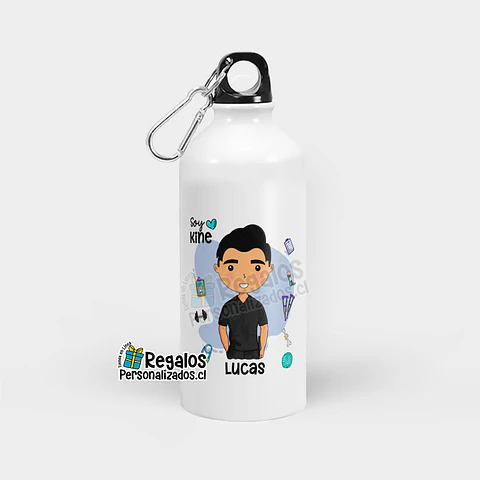 Botella diseño Kinesiologo