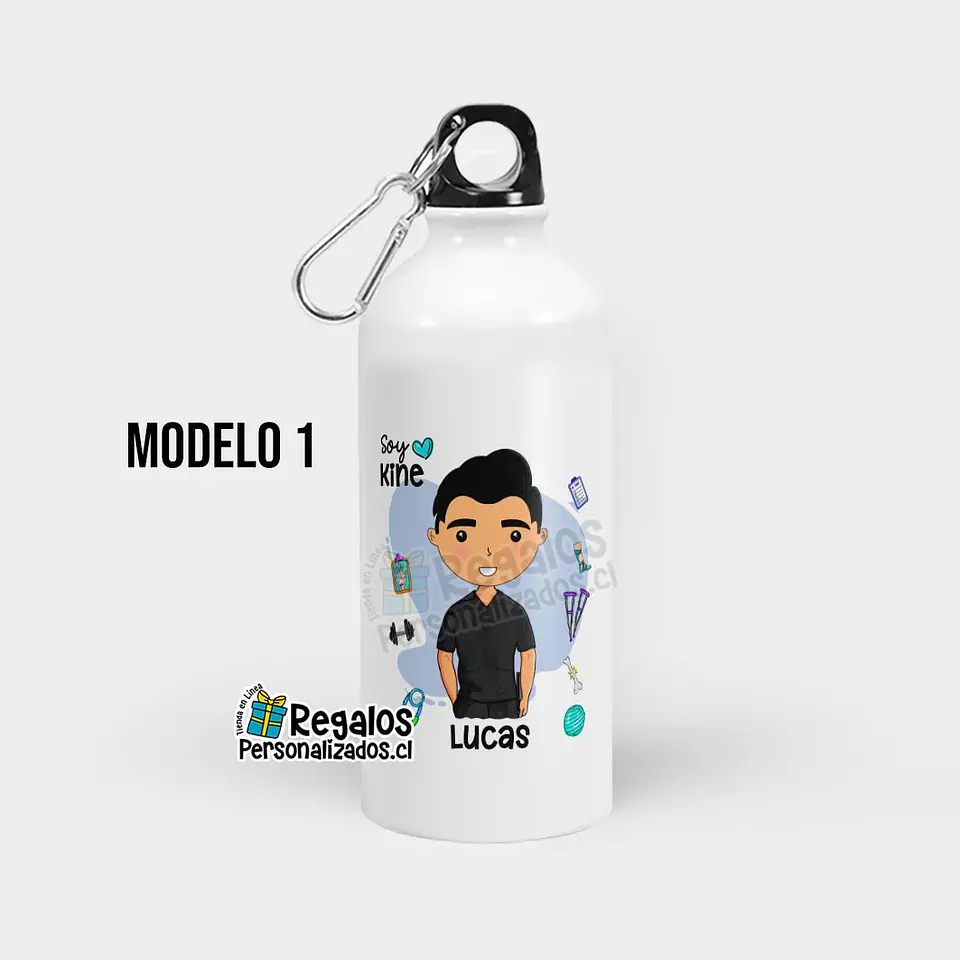 Botella diseño Kinesiologo 2