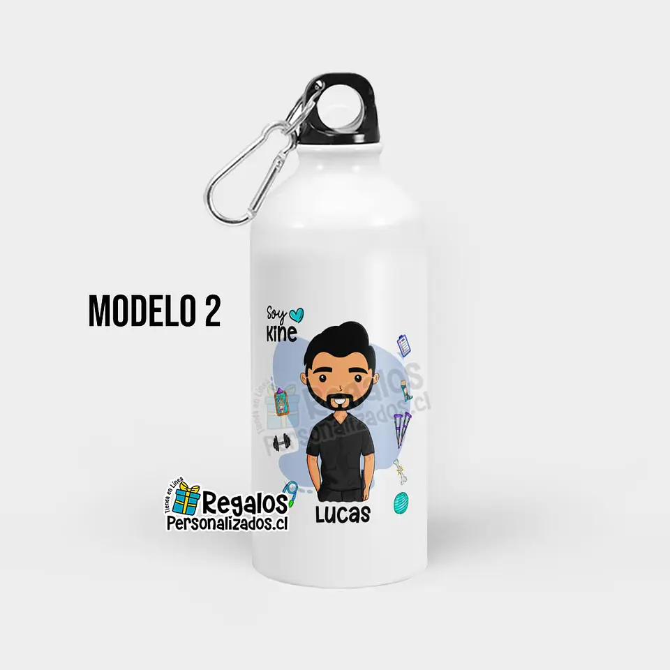 Botella diseño Kinesiologo 3
