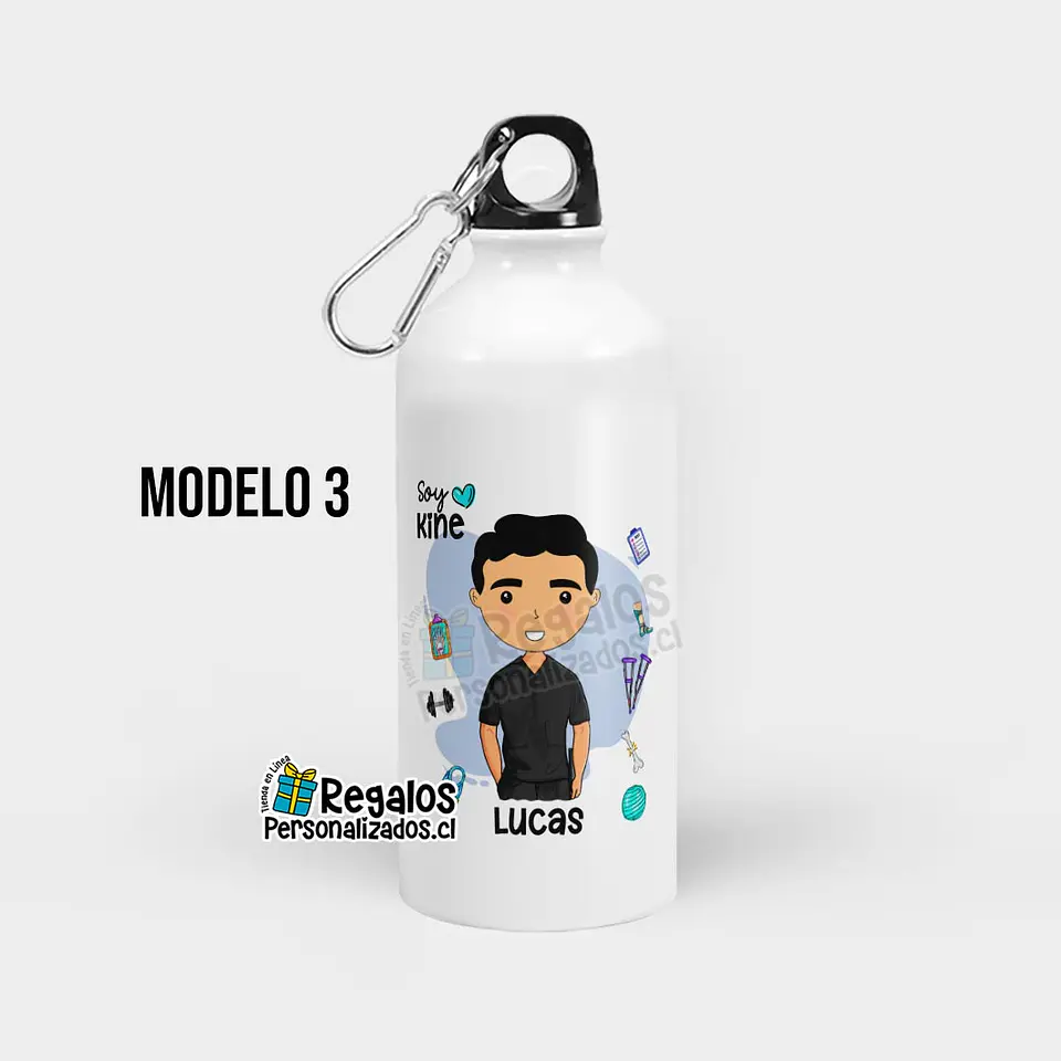Botella diseño Kinesiologo 4