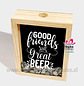 Caja guarda corchos 20x30 frase personalizada - Miniatura 7