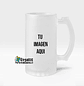 Vaso shopero empavonado personalizado - Miniatura 1