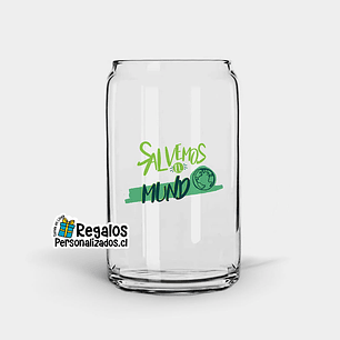 Vaso lata personalizado (compra minima 6 unidades)