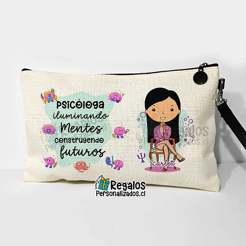 Estuche neceser diseño Psicóloga