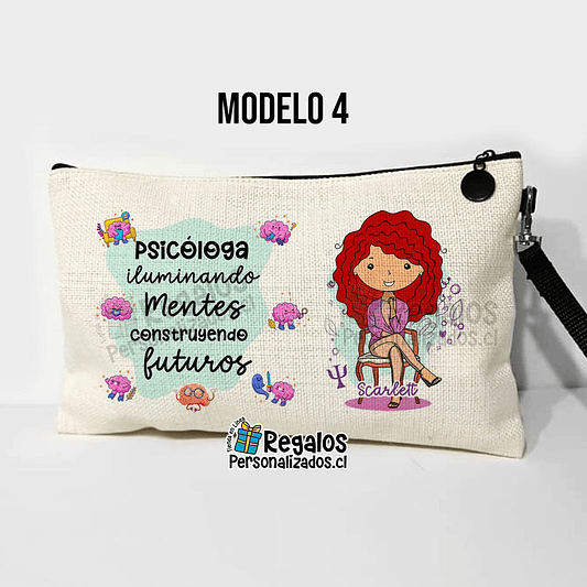 Estuche neceser diseño Psicóloga 7
