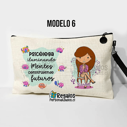 Estuche neceser diseño Psicóloga 9