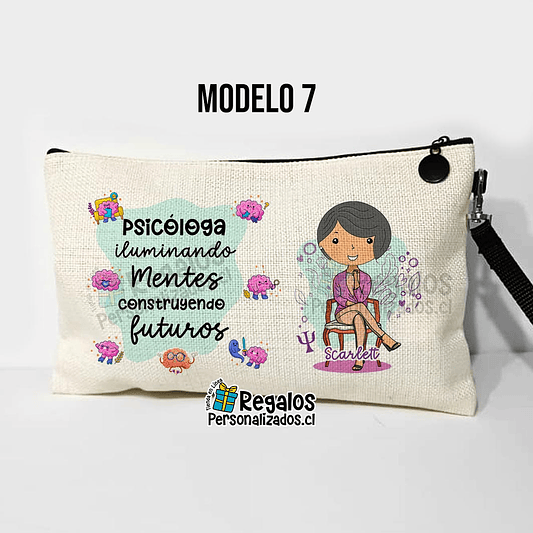 Estuche neceser diseño Psicóloga 10