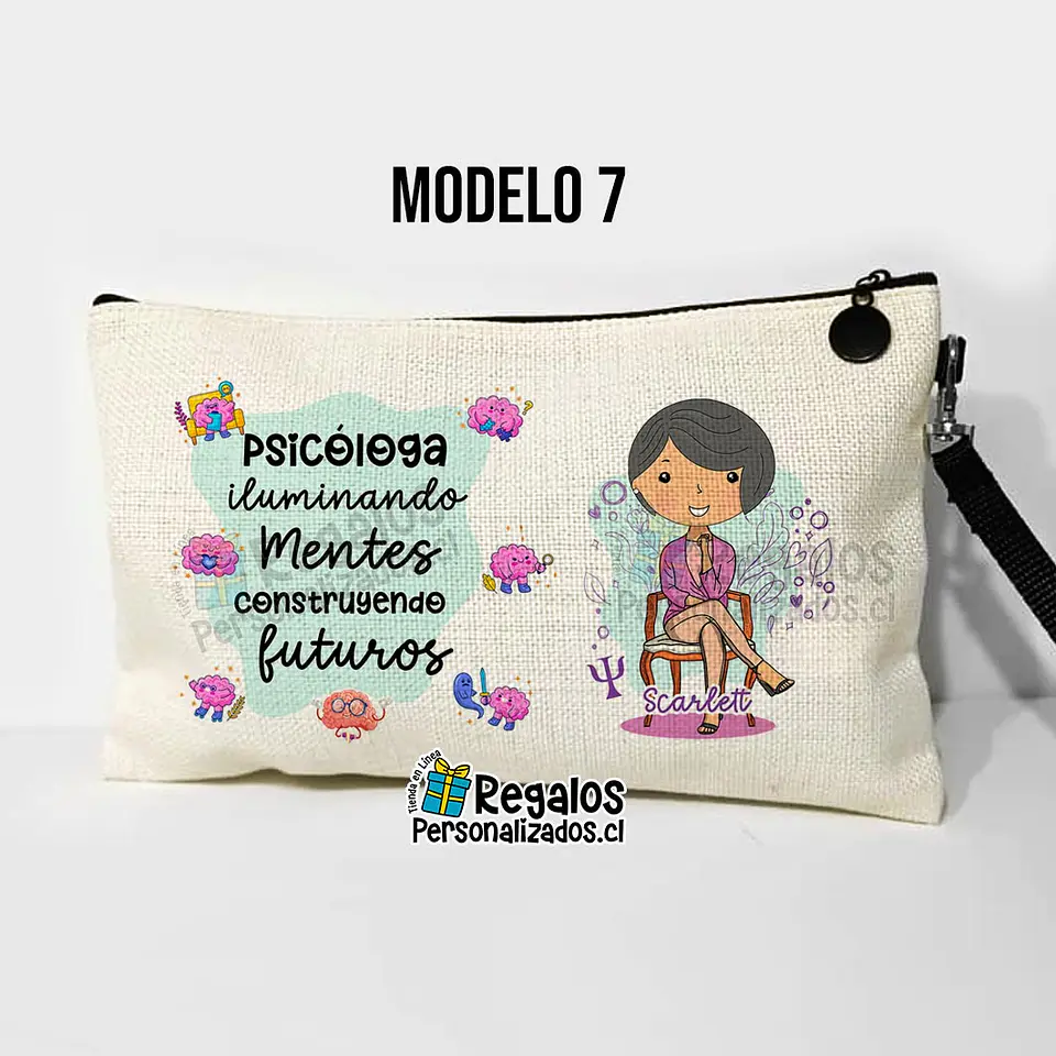 Estuche neceser diseño Psicóloga 10