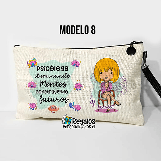 Estuche neceser diseño Psicóloga 11