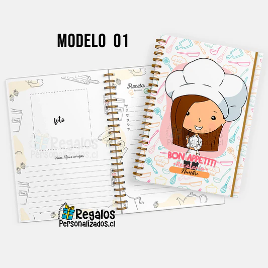 Recetario Chef mujer 5