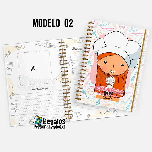 Recetario Chef mujer 6