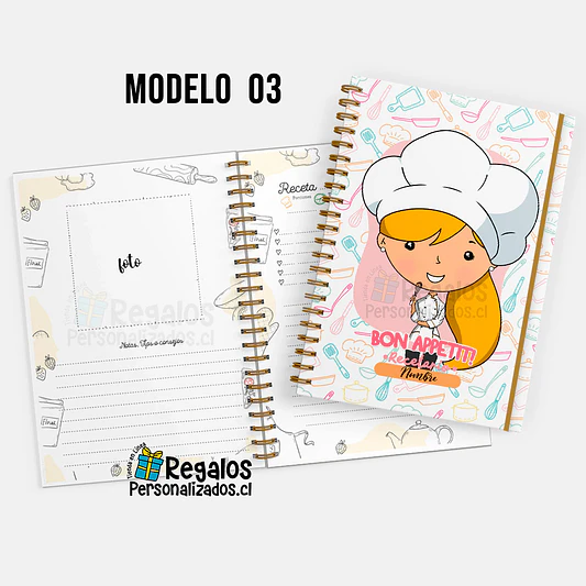 Recetario Chef mujer 7