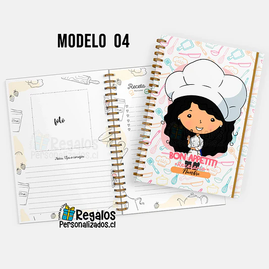 Recetario Chef mujer 8