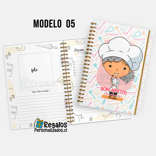 Recetario Chef mujer 9
