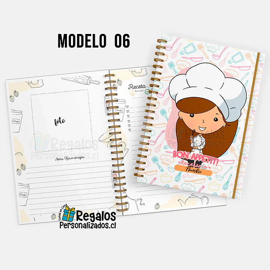 Recetario Chef mujer 10