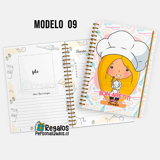 Recetario Chef mujer 13