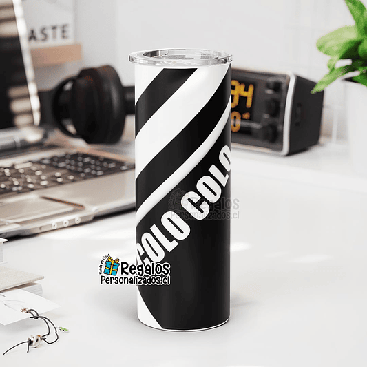 Vaso térmico Skinny diseño Colo Colo 2