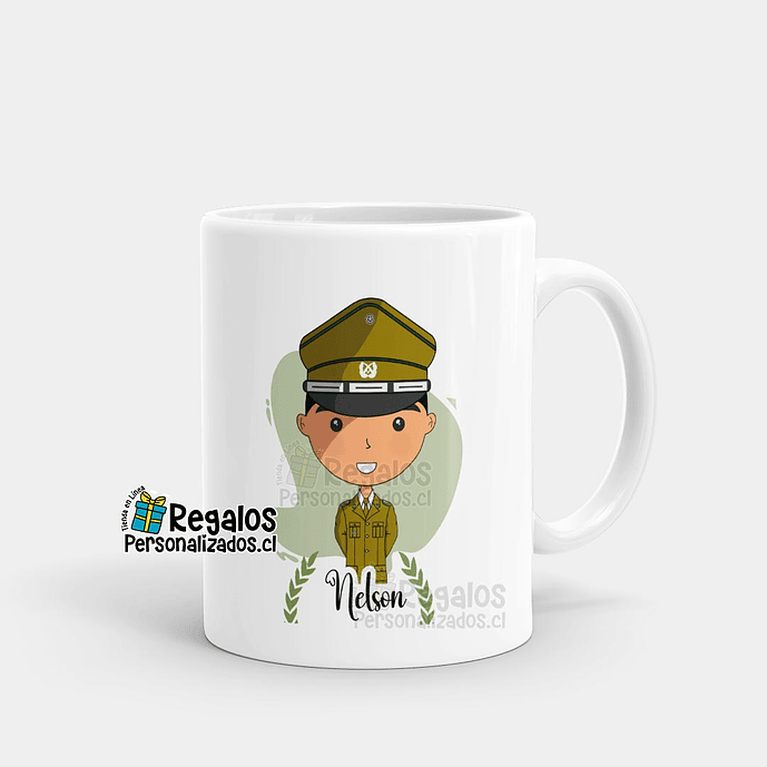 Tazón diseño Carabinero 1