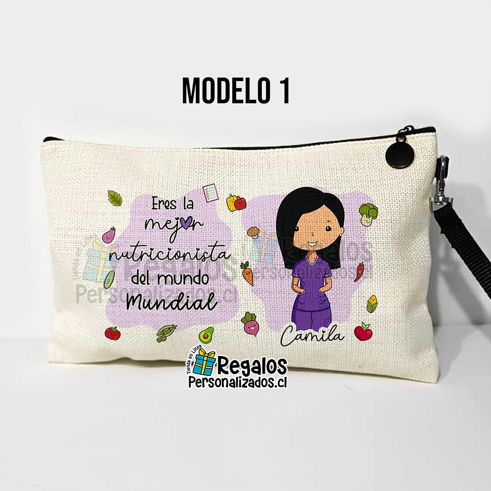 Estuche neceser diseño Nutricionista 5