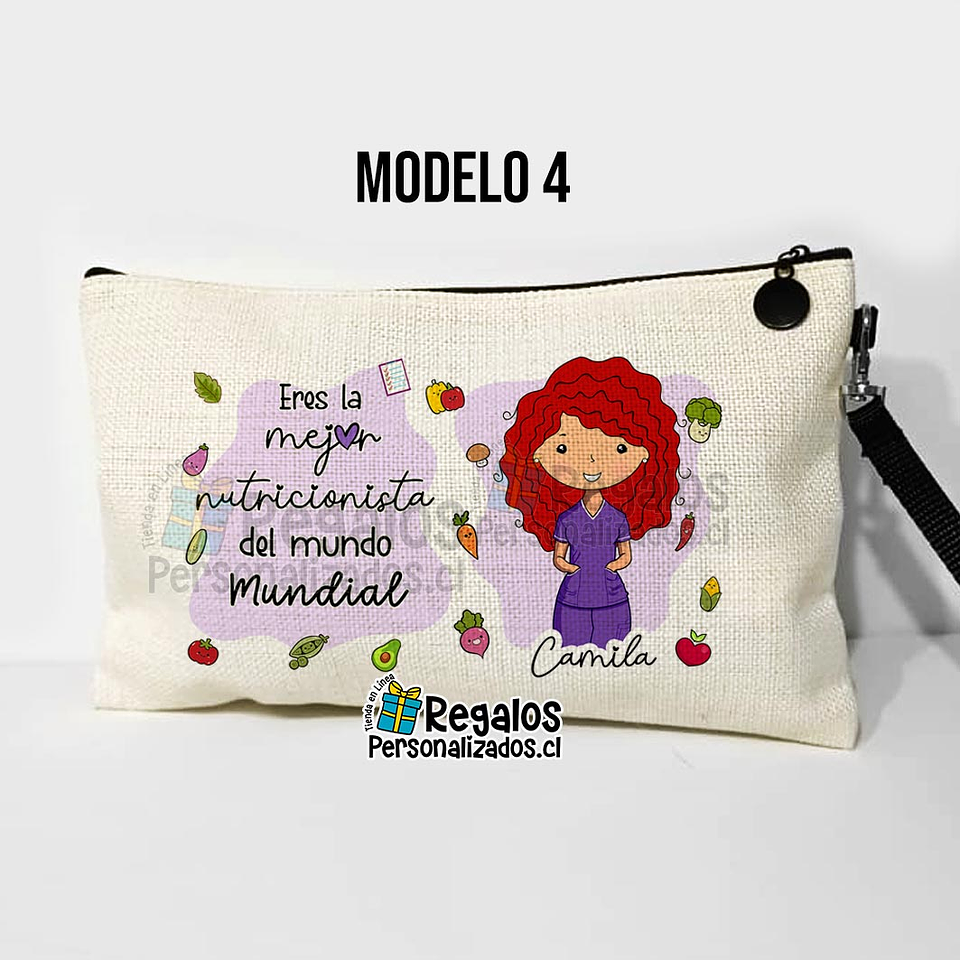 Estuche neceser diseño Nutricionista 8