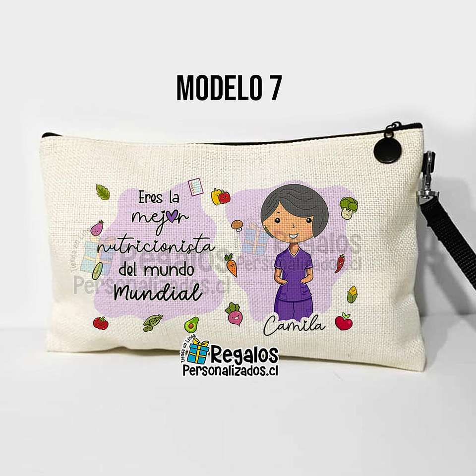 Estuche neceser diseño Nutricionista 11
