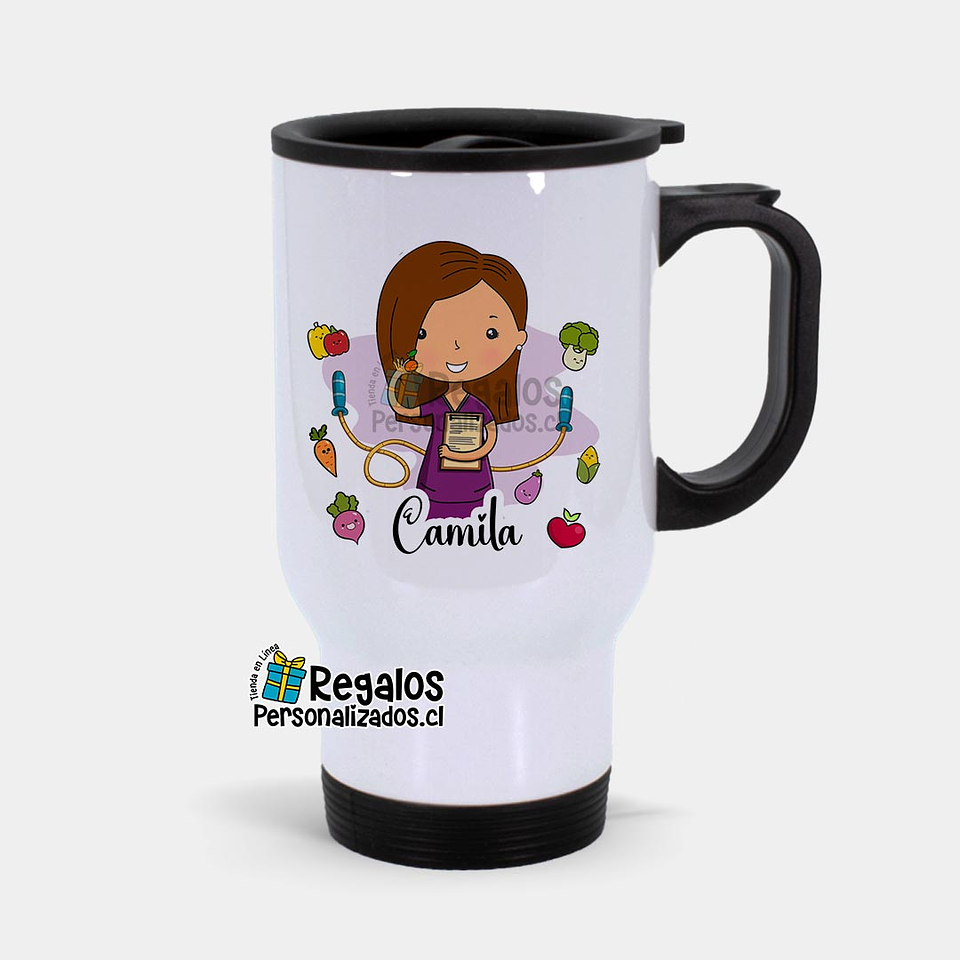 Mug térmico diseño Nutricionista 1