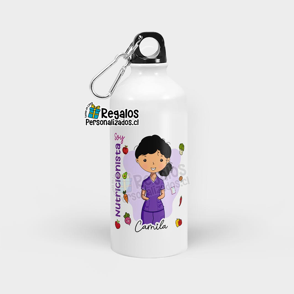 Botella diseño Nutricionista 1