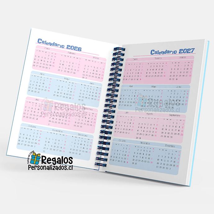 Agenda planificador Stitch nombre personalizado 5