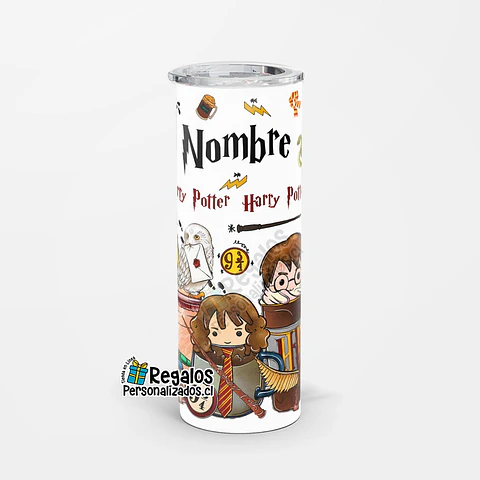 Vaso térmico tumbler diseño Harry Potter