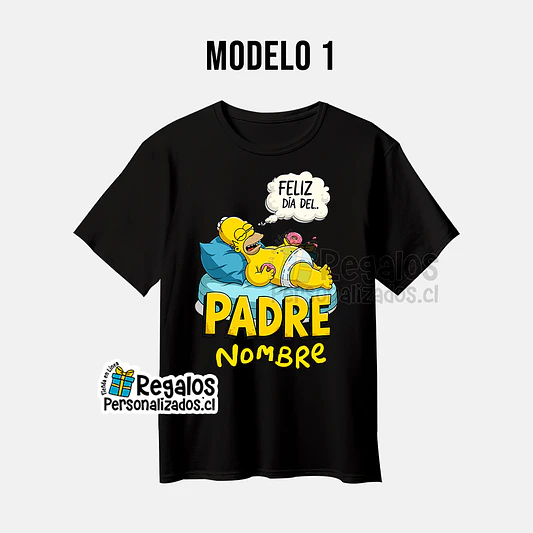 Polera Papá Simpson 2